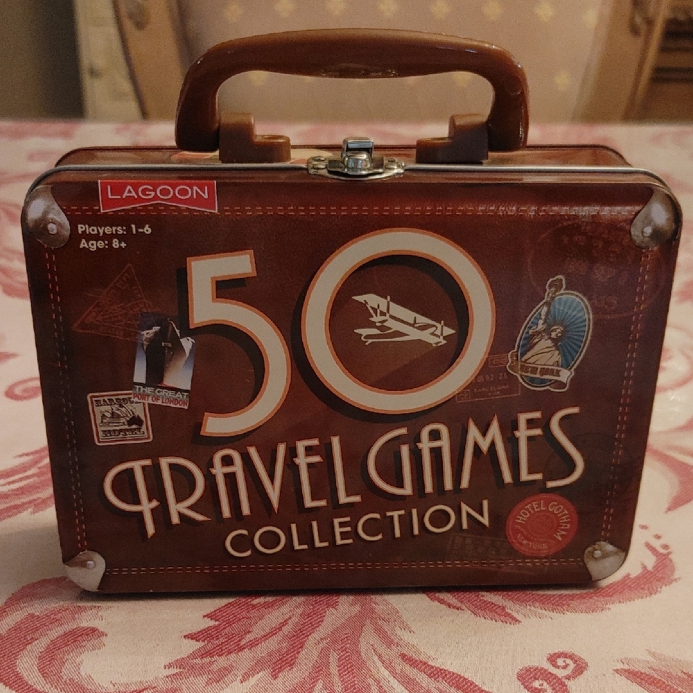 50 Travel Games Collection - Brown